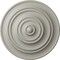 Ekena Millwork Classic Ceiling Medallion (Fits Canopies up to 4 1/8"), Hand-Painted Pot of Cream, 13 1/4"OD x 1/2"P CM13CLPCF - alternate 1